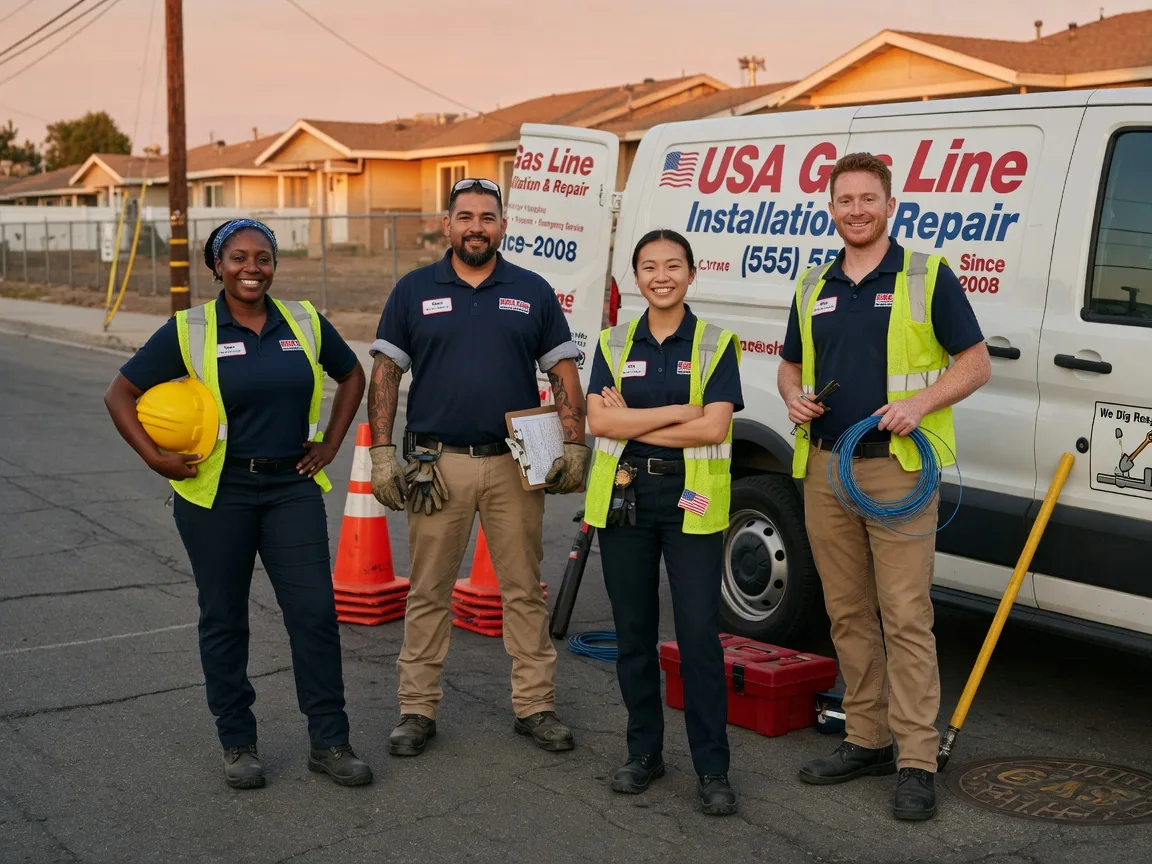 Gas Line Installation company in Richland, MS